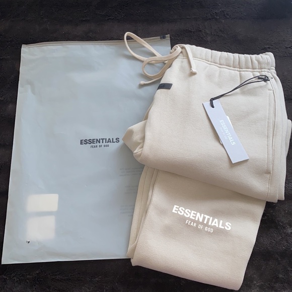 ✅ NWT Fear of God UNISEX Essentials lounge pants joggers 100% auth receipt avail - Picture 6 of 12
